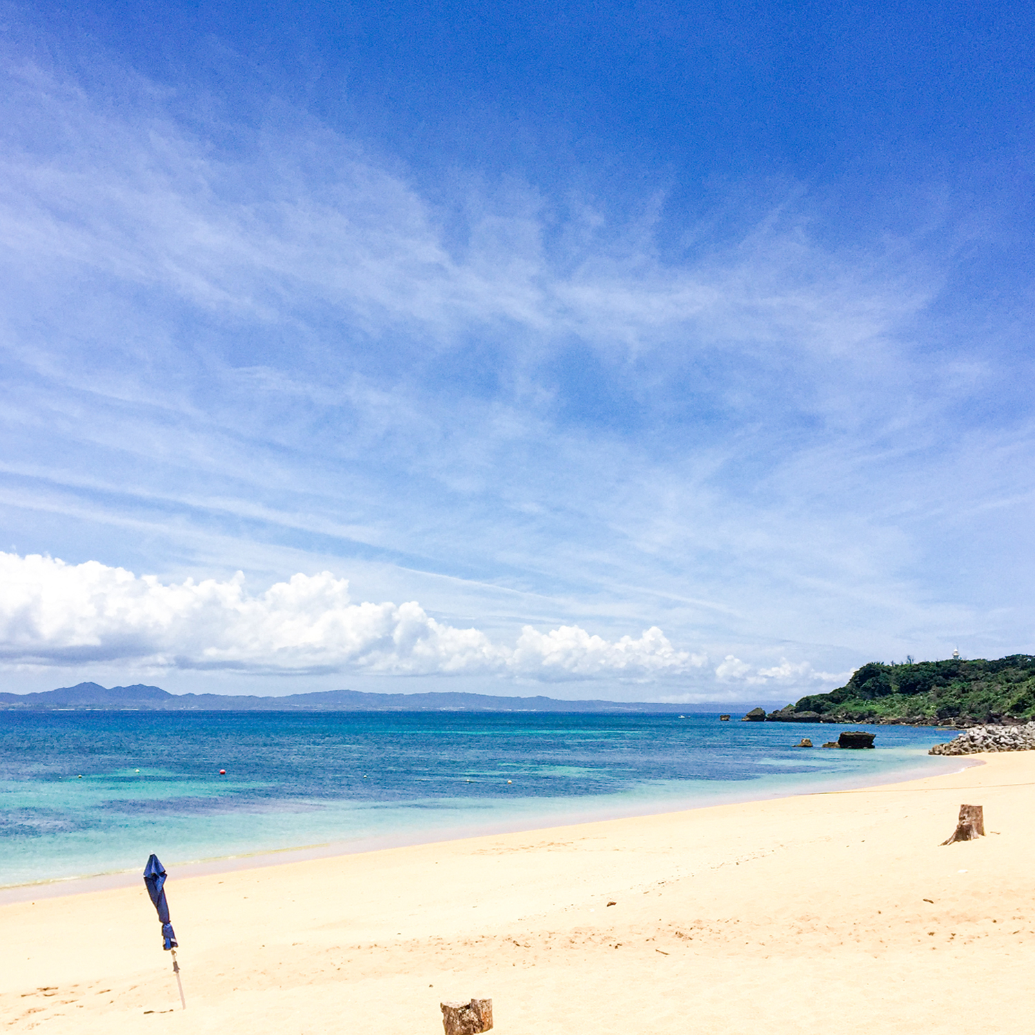 大泊ビーチの自然のままの美しさ